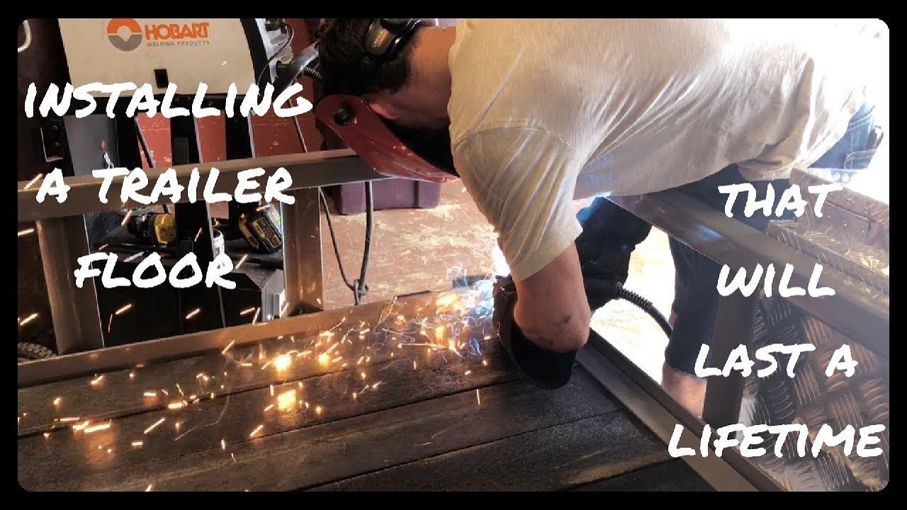 Video thumbnail: Old Trailer Rebuild | Plastic Lumber for Floor