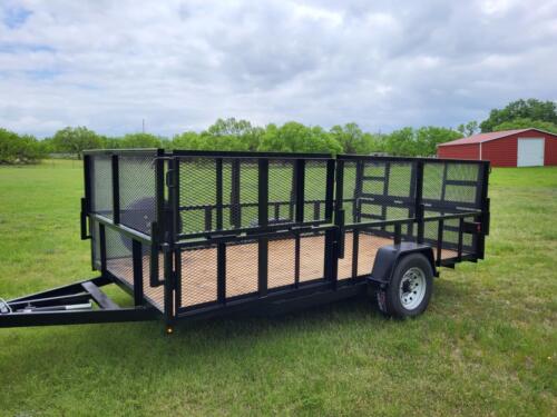 7 x 14 7k High Sides w/ Front and Rear Bi-fold and Removable 4’ Sides