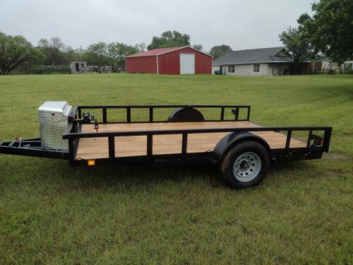7 x 12 6k w/ 3 Ramps, Winch, and Alum. Toolbox