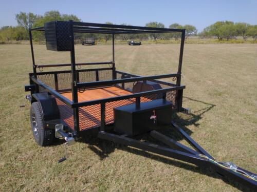 5 x 7 Overland w/ Removable Kayak & Tent Racks and Rod/Reel Box