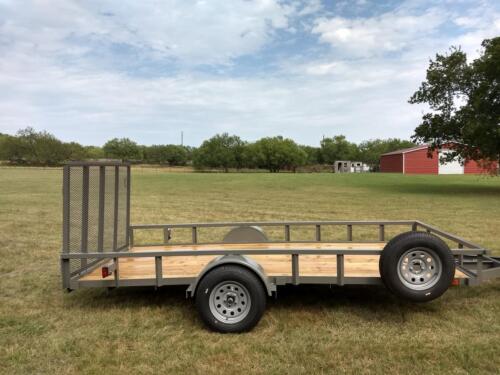 6 x 14 Utility w/ Lay Flat Gate