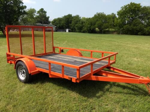 7 x 10 Utility w/ 4’ Gate, Plastic Lumber, HD Latches
