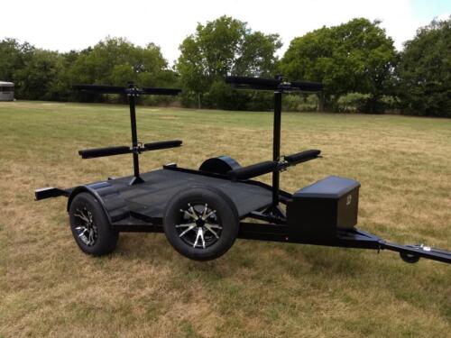 6 x 10 Kayak Trailer w/ Adjustable Double T-Posts