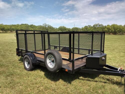 7 x 12 6k Utility w/ 4’ Removable Sides