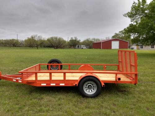 5.5 x 12 6k Utility with Lay Down Gate