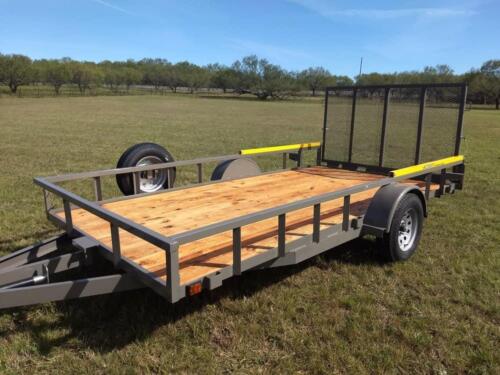 7 x 14 with Gorilla Gate Assist and Winch Plate