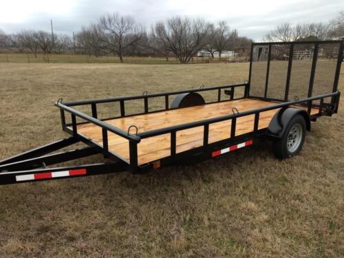 7 x 14 Utility with 4' Gate