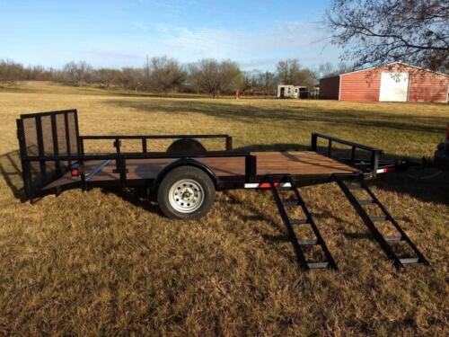 7 x 14 with 2' Dovetail and Side Ramps