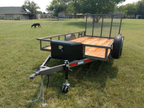 6 x 13 Utility with 4' Gate