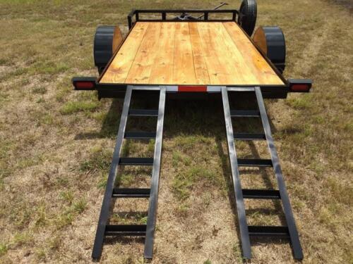 6 x 10 Flatbed w/ 5' Ramps