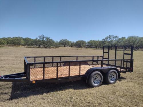7 x 16 Utility w/ 2' Mesh Sides
