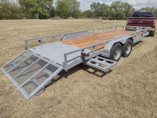 7 x 20 12k w/ Dovetail, Ramps, and Gate