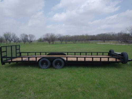 8.5 x 24 Utility Dovetail w/ Removable Side & E-Tracks