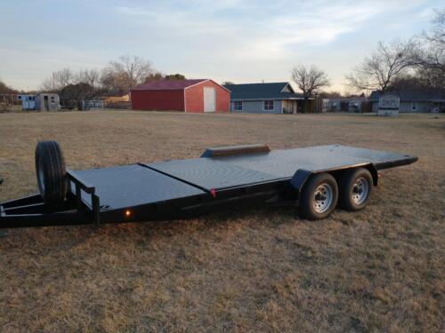 7 x 20 12k TRU-Tilt Car/ Equipment Hauler w/ Winch Receiver