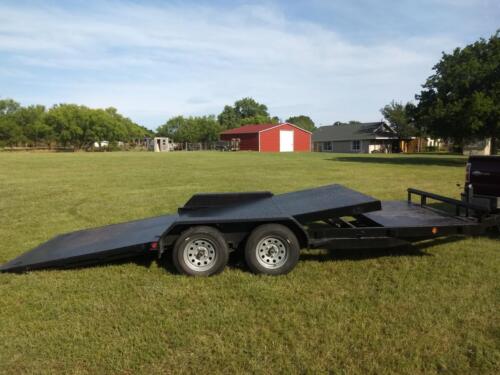 7 x 20 Steel Floor Car Hauler TRU-Tilt Trailer