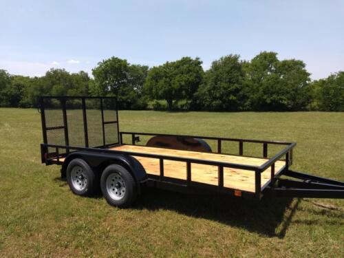 7 x 14 Utility with 4’ Gate
