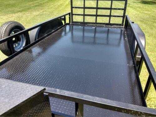 7 x 14 Utility with 2' Dovetail and Metal Floor
