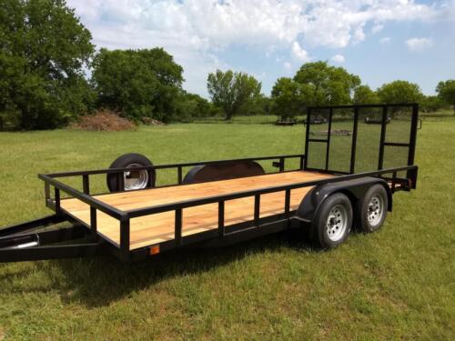 7 x 16 Utility w/ 4' Gate