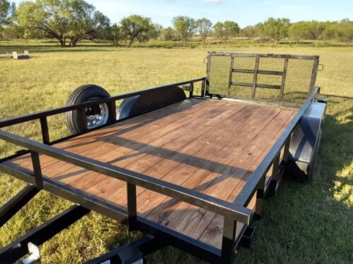 7 x 14 Utility with 2' Dovetail and Heavy Duty Rampgate