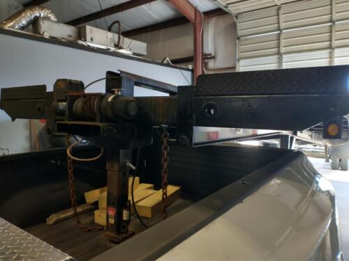 51’ Gooseneck Wedge Hauler Modification