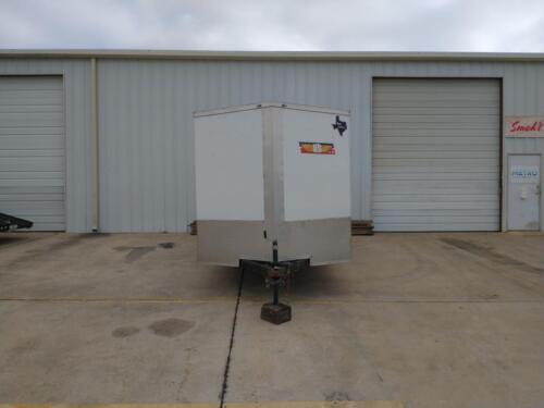 16’ Enclosed V-Nose Trailer Frame Repair