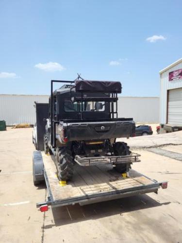 Custom Removable ATV Rear Hunting Seat w/ Ladder