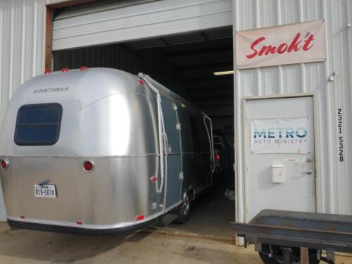 Airstream Welded Sway Bar Installation