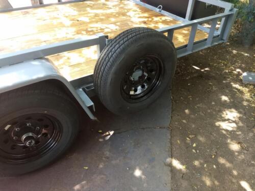 Removable Spare Hitch for Trailers w/ Front Ramps