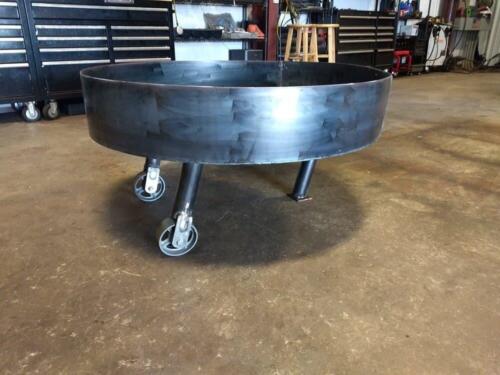 Rolling Round Fire Pit