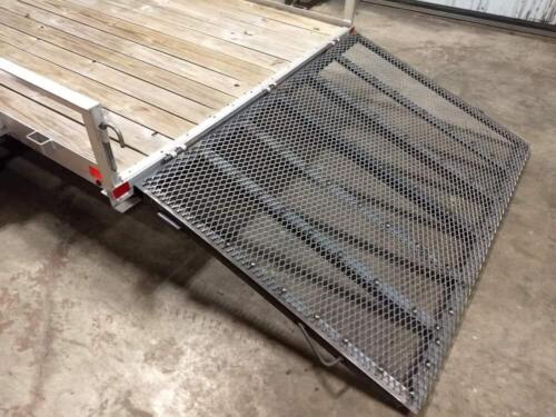 Steel Gate Conversion on Aluminum Trailer