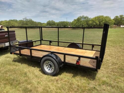 7 x 12 6k Utility w/ 4’ Removable Sides