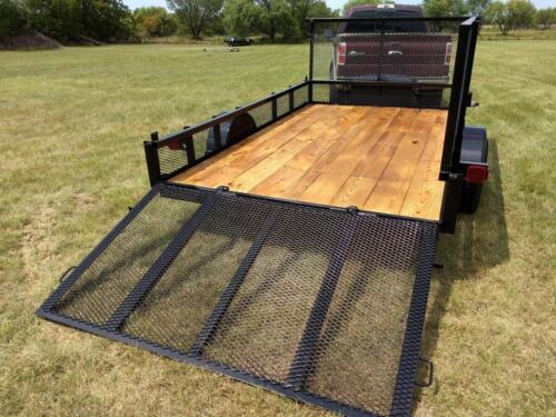 7 x 12 6k Utility w/ 4’ Removable Sides