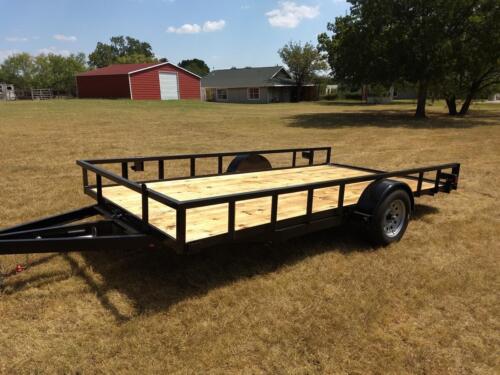 7 x 14 3.5k Tilt Trailer Custom Welded