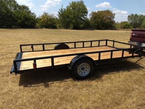 7 x 14 3.5k Tilt Trailer Custom Welded