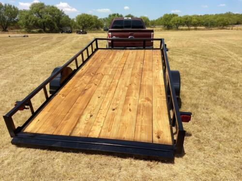 7 x 14 3.5k Tilt Trailer Custom Welded