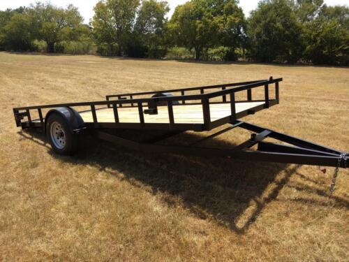 7 x 14 3.5k Tilt Trailer Custom Welded