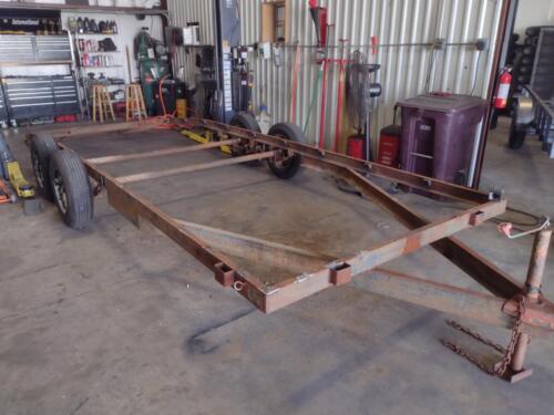 6.5 x 18 Car Hauler Restoration and Re-build Custom Welding Project