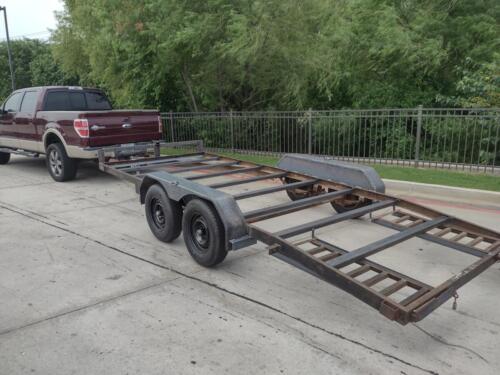 6.5 x 18 Car Hauler Restoration and Re-build Custom Welding Project