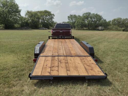 6.5 x 18 Car Hauler Restoration and Re-build Custom Welding Project